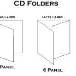 2, 4, 6 & 8 CD Folders