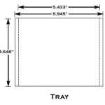 CD Tray Card